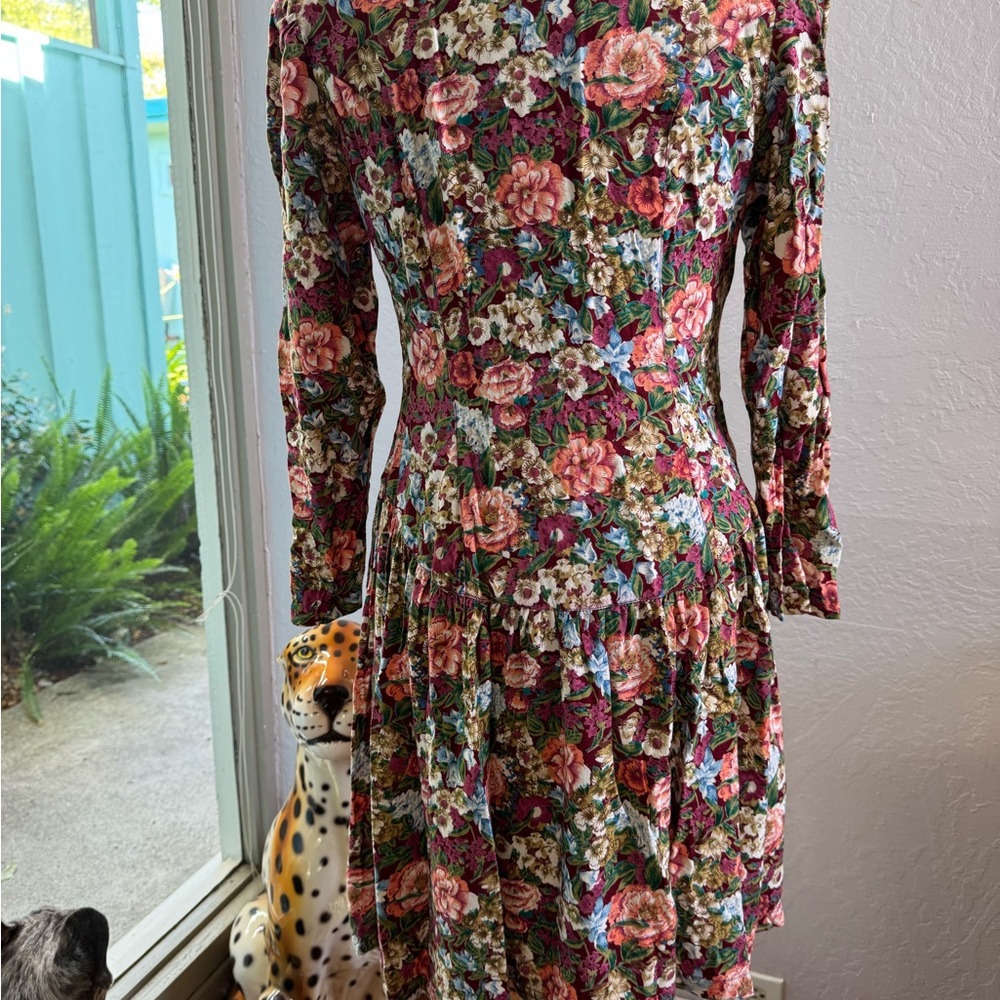 Vintage 90’s Floral Dress - S - Grunge